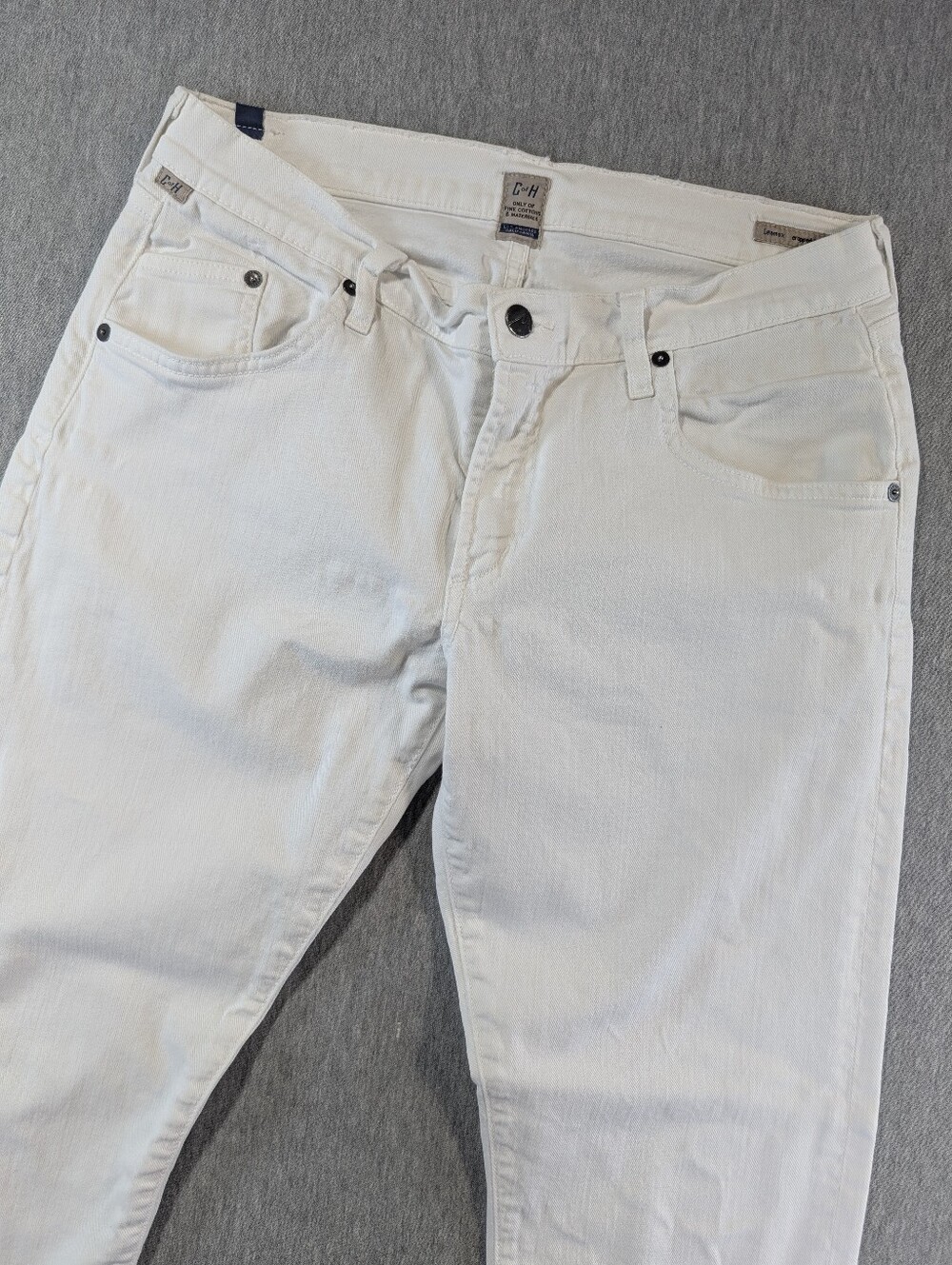 Citizens Of Humanity Lennox Crop Loose Fit Jeans Women's 29 White